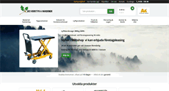 Desktop Screenshot of eksverktyg.se
